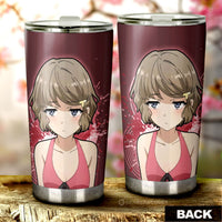 Sexy Girl Tomoe Koga Tumbler Cup Custom Bunny Girl Senpai