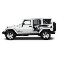 Eagle Flag Jeep Graphic