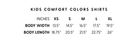 You Belong Here - Smiley and Supplies (pf&b) - YOUTH Comfort Colors Tee