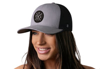 St. Louis Trucker Hat  |  Gray-Black STL X Snapback
