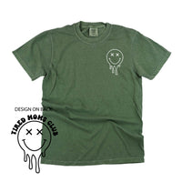 Melting Motherhood - Tired Moms Club - (w/ Melty X) - Comfort Colors Tee
