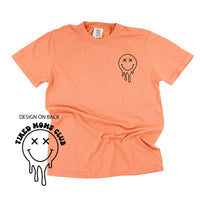 Melting Motherhood - Tired Moms Club - (w/ Melty X) - Comfort Colors Tee