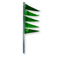 Metallic Antenna Totem Flag Replacement (4" x 12")-TM5