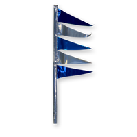 Metallic Antenna Totem Flag Replacement (4" x 12")-TM5