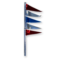 Metallic Antenna Totem Flag Replacement (4" x 12")-TM5