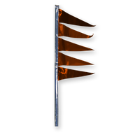 Metallic Antenna Totem Flag Replacement (4" x 12")-TM5