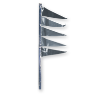 Metallic Antenna Totem Flag Replacement (4" x 12")-TM5