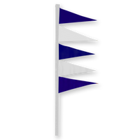 Plasticloth Deco Flag Replacements Assorted TT2