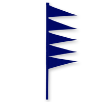 Plasticloth Deco Flag Replacements Assorted TT2