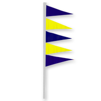 Plasticloth Deco Flag Replacements Assorted TT2
