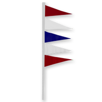 Plasticloth Deco Flag Replacements Assorted TT2