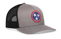 Tennessee Flag Trucker Hat  |  TN Snapback