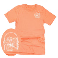 Look At You Blooming Through It All (pf&b) - Unisex Tee
