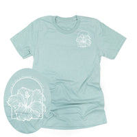 Look At You Blooming Through It All (pf&b) - Unisex Tee
