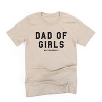 Dad of Girls #outnumbered - Unisex Tee