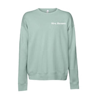 CUSTOM TEACHER SWEATSHIRT - Embroidered SUPER-SOFT Fleece - (Enter Your Custom Name)