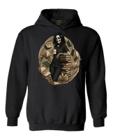 Skeleton Book Girl Hoodie