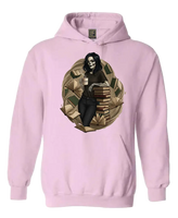 Skeleton Book Girl Hoodie