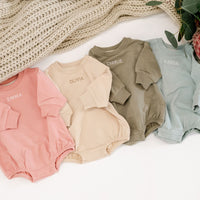 Bringing Home Baby - Personalized Embroidered Name Romper