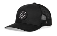 Utah Trucker Hat  |  Black UTAH X Snapback