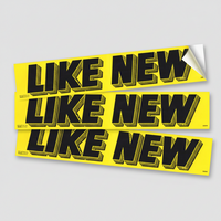 Removable Adhesive Auto Slogan