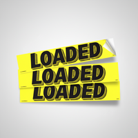 Removable Adhesive Auto Slogan