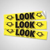 Removable Adhesive Auto Slogan