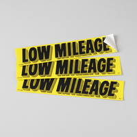 Removable Adhesive Auto Slogan