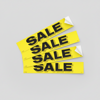 Removable Adhesive Auto Slogan
