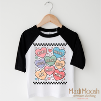 Valentine's Day Candy Hearts Shirt - Valentine's Tee
