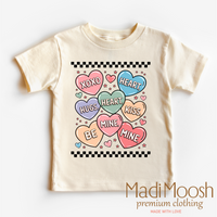 Valentine's Day Candy Hearts Shirt - Valentine's Tee