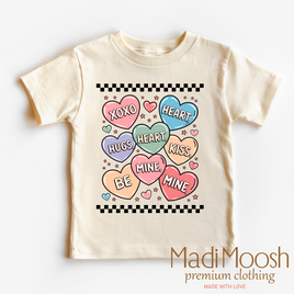 Valentine's Day Candy Hearts Shirt - Valentine's Tee