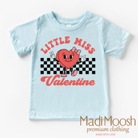 Little Miss Valentine Valentine's Day Shirt -  Valentine's Tee