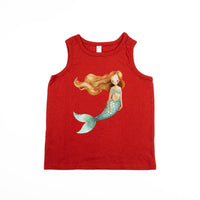 Watercolor Mermaid - Child TANK