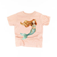 Watercolor Mermaid - Child Tee