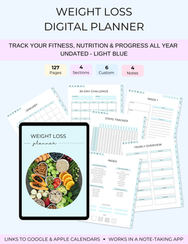 Weight Loss Digital Planner