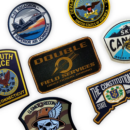 Custom Woven Patches - 200-300 Pieces