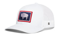 Wyoming Flag Trucker Hat  |  WY Snapback