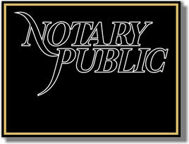 NOTARY PUBLIC SIGN 18X24-Y26NP