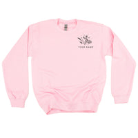 Custom Name - Bouquet (pocket) - (PERSONALIZE IT!) - BASIC Fleece