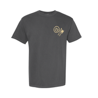 You Belong Here - Smiley and Supplies (pf&b) - Comfort Colors Tee
