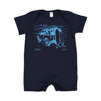 You And Me By The Sea - Shorts Romper