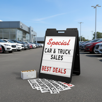 A-Frame Sign - Car & Truck Sales Dealership