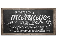 A Perfect Marriage - Canvas