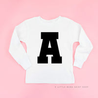 Varsity Initials - Child Long Sleeve Tee