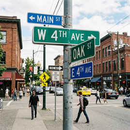 Custom Aluminum Street Signs