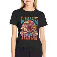 Lake Tahoe California Nature Hiking Mountains Outdoors Retro  Cotton T-Shirt