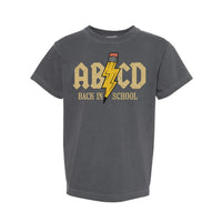 ABCD - The Learning Tour (f&b) - YOUTH Comfort Colors Tee