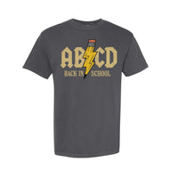 ABCD - The Learning Tour (f&b) - Comfort Colors Tee