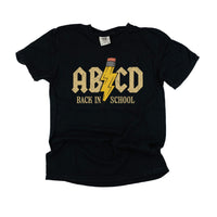 ABCD - The Learning Tour (f&b) - Comfort Colors Tee